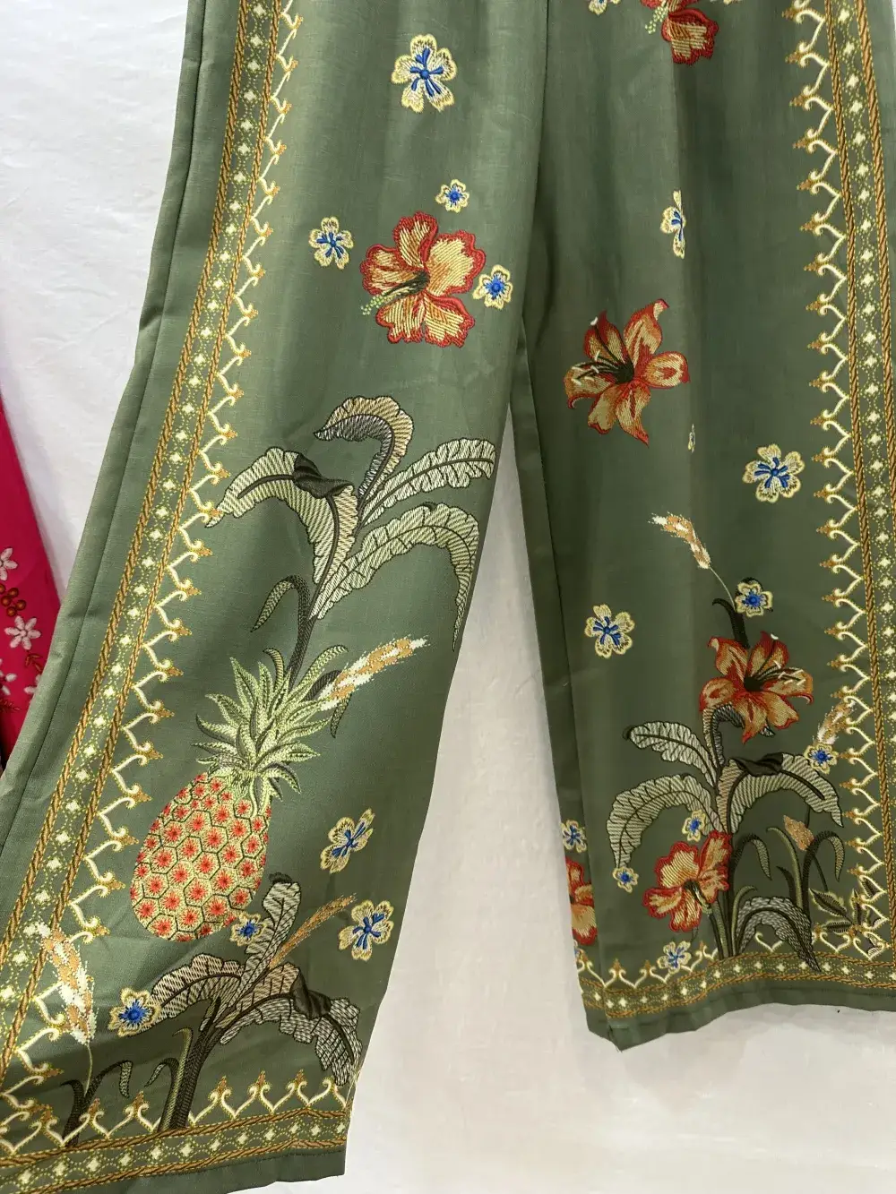 Mimi & Gogo - Wholesale Pants - Women's - Wide Printed Boho Pants @7149_PaBohoLin8