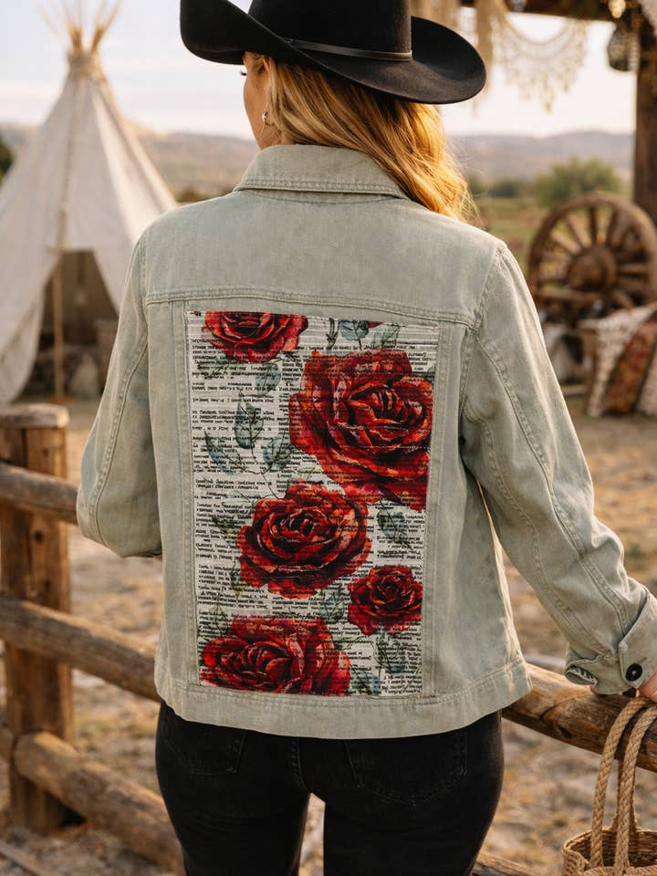 Casaco Herança de Pau-Rosa por atacado de The Nu Vintage