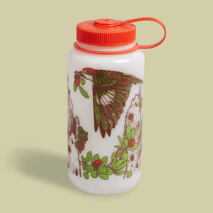 Nalgene 32oz: Chaparral for Pasadena Audubon for wholesale by Mustard Beetle