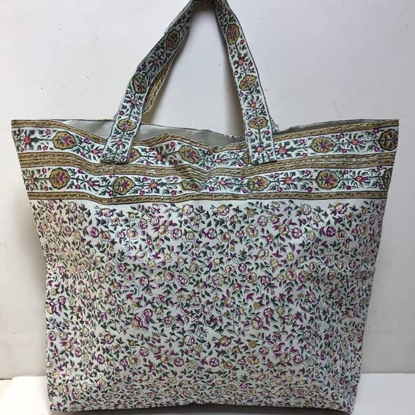 Picnic Bag Cornwall Plum/Green for wholesale by natural habitat