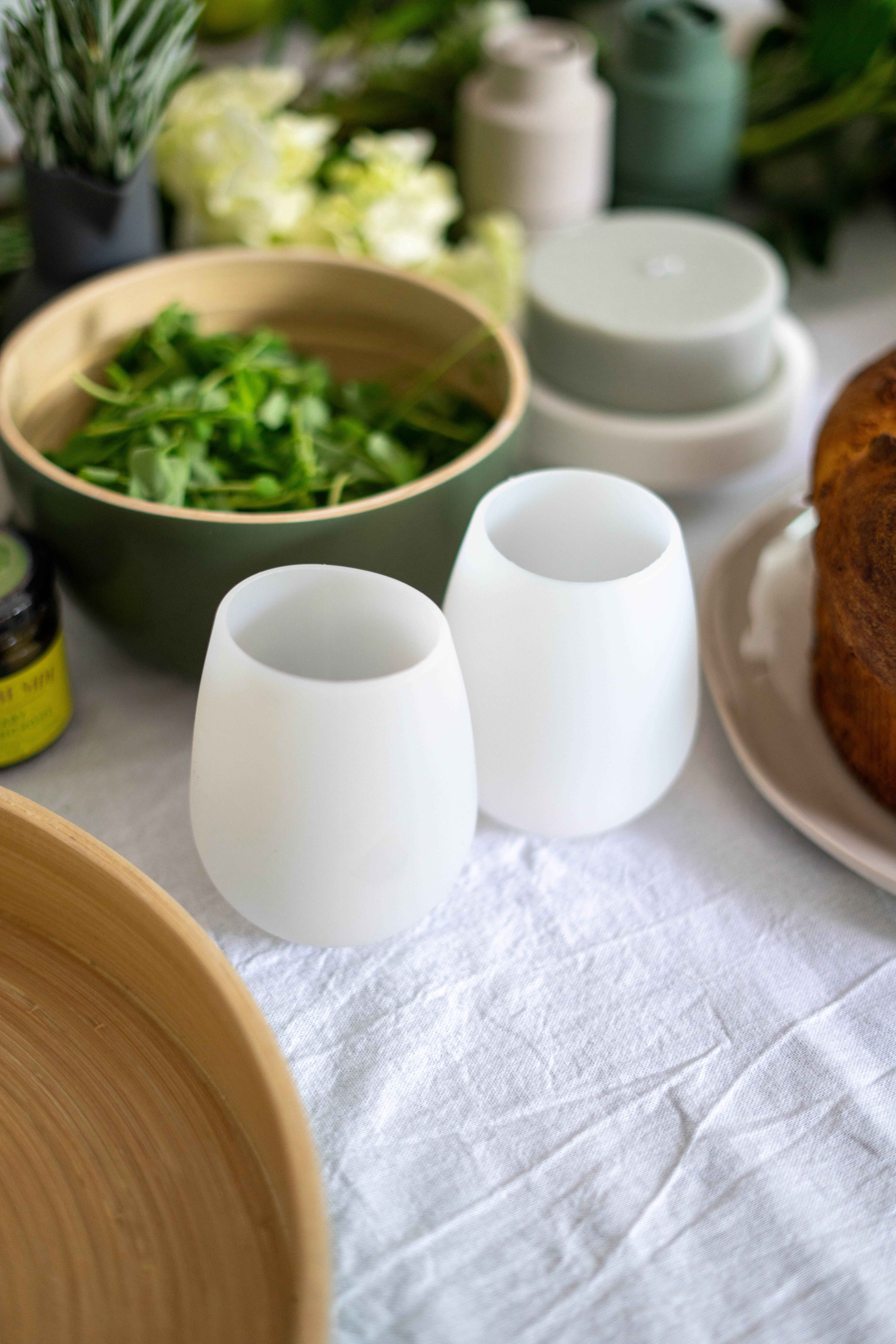 porter green | style + sustainability - Wholesale Drinking Glass/Cup - Blanc + Dove | Fegg | Silicone Unbreakable Glasses6