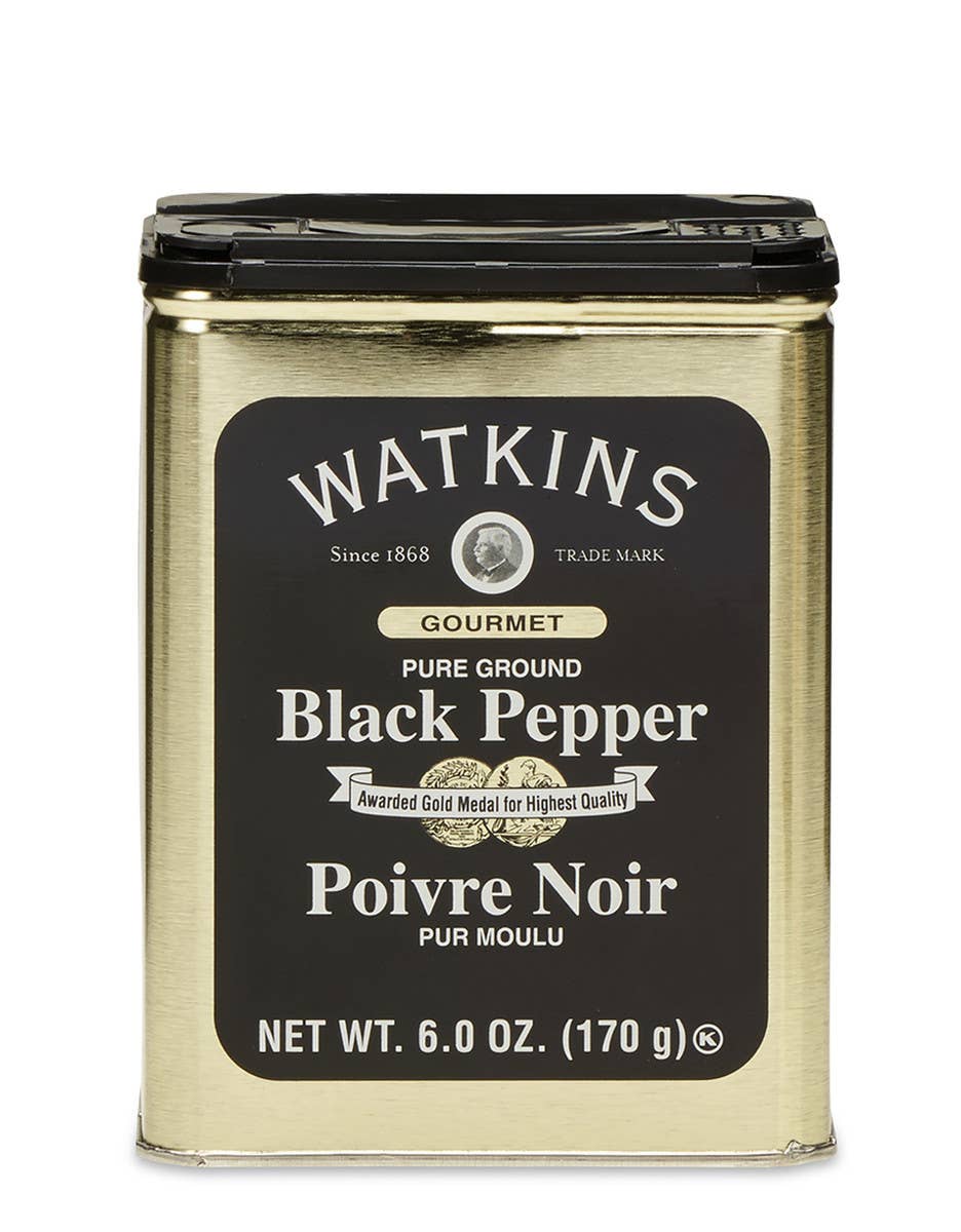 The Watkins Co. - Wholesale Dried Spice - Pure Ground Black Pepper 6 oz