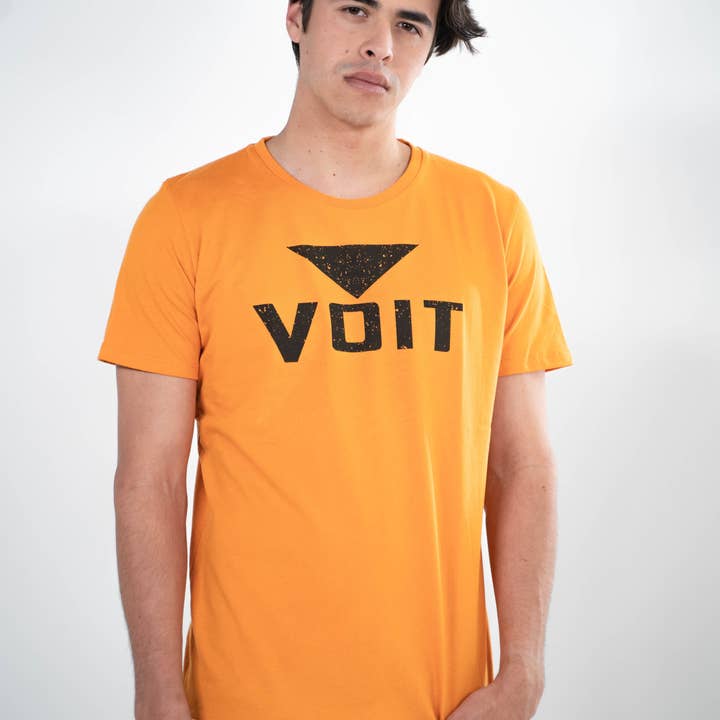 Voit 1922 Legacy Collection, 100% Cotton Vintage Old School Logo Print T-Shirt (Wholesale) for wholesale by Voit