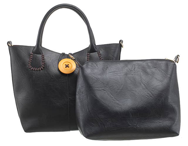 Bessie London - Vendita all'ingrosso Borsa tote - Donna - Bessie London Borsa Classica Tote con Sacca Interna0