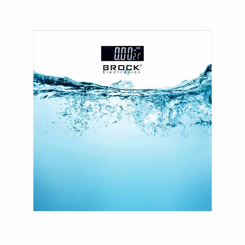 Sland - Wholesale Scale - Bathroom Body Scale BROCK BS 005, 2xAAA batteries (included)