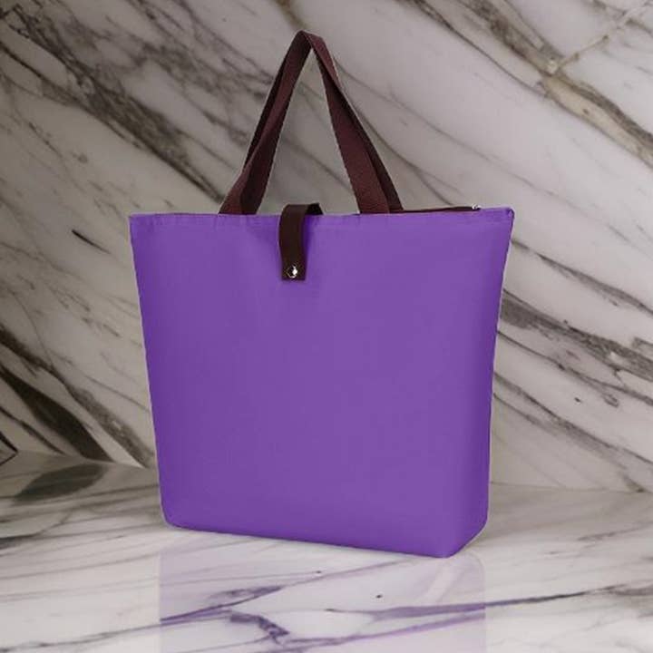 42POPS - Wholesale Tote Bag - Women's - ..SI-26509 Large Capacity Foldable Oxford Tote Bag