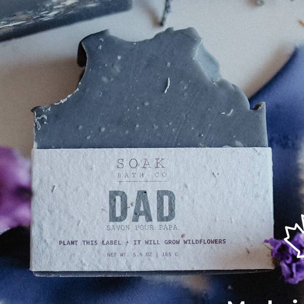Savon DAD - Fabriqué au Canada pour la vente par SOAK Bath Co