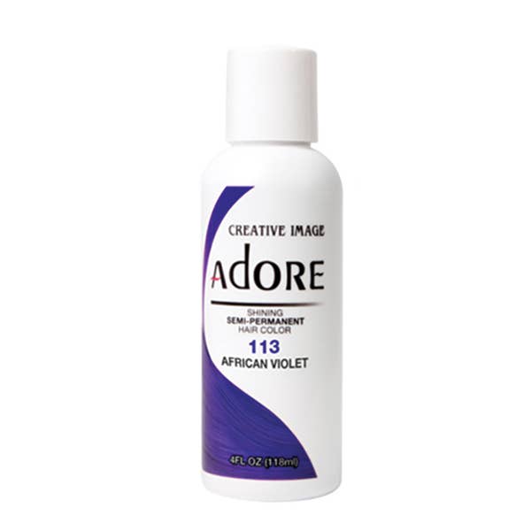Adore #113 African Violet – 4oz Semi-Permanente Haarkleur voor wholesale door Majestic Wholesale