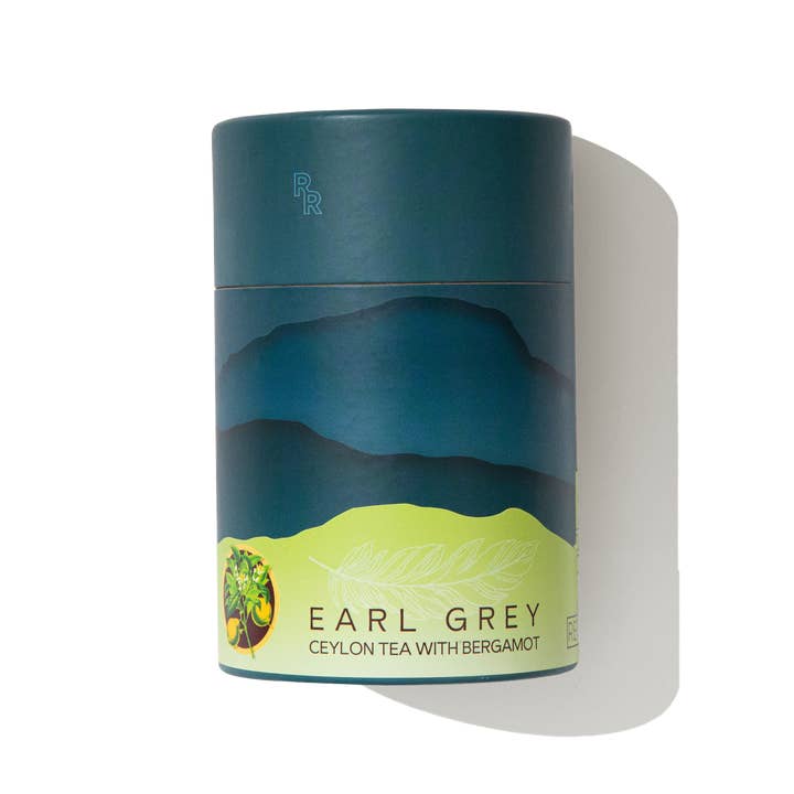 Red Rooster Coffee Roaster - Wholesale Loose Tea - Earl Grey Ceylon Black Loose Leaf Tea with Blue Cornflowers