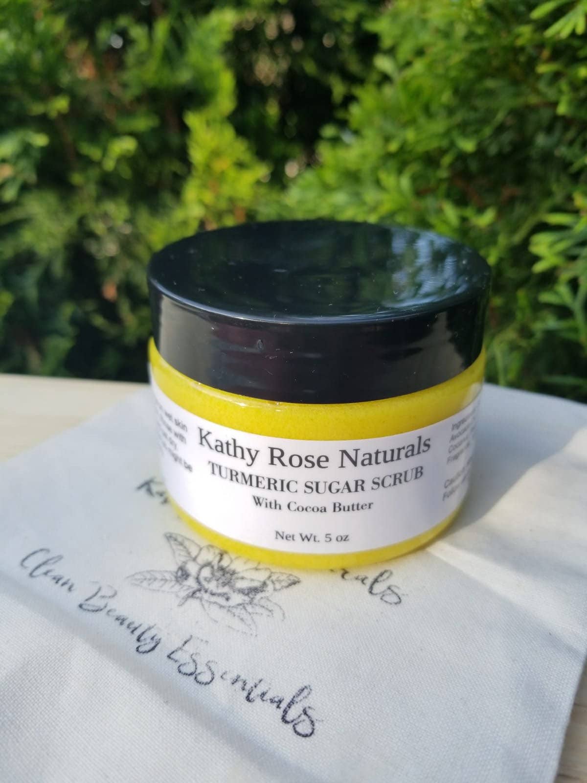 Kathy Rose Naturals - Wholesale Body Scrub/Exfoliant - Turmeric Face & Body Exfoliating Scrub7