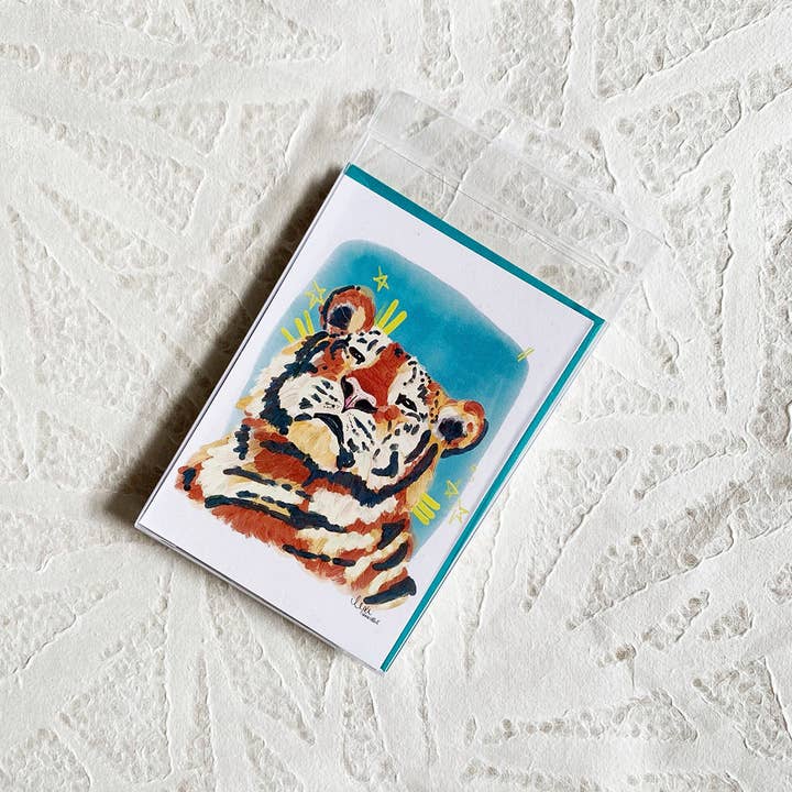 Regal Tiger 4bar Card Set (6 Count) for wholesale by free in the lines