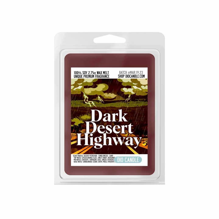 Dio Candle Company - Wholesale Jar/Filled Candle - Dark Desert Highway Candle4