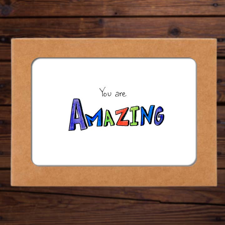 Inspirational - Box Set - 6 Cartões de Saudação por atacado de Kevin & Kaia