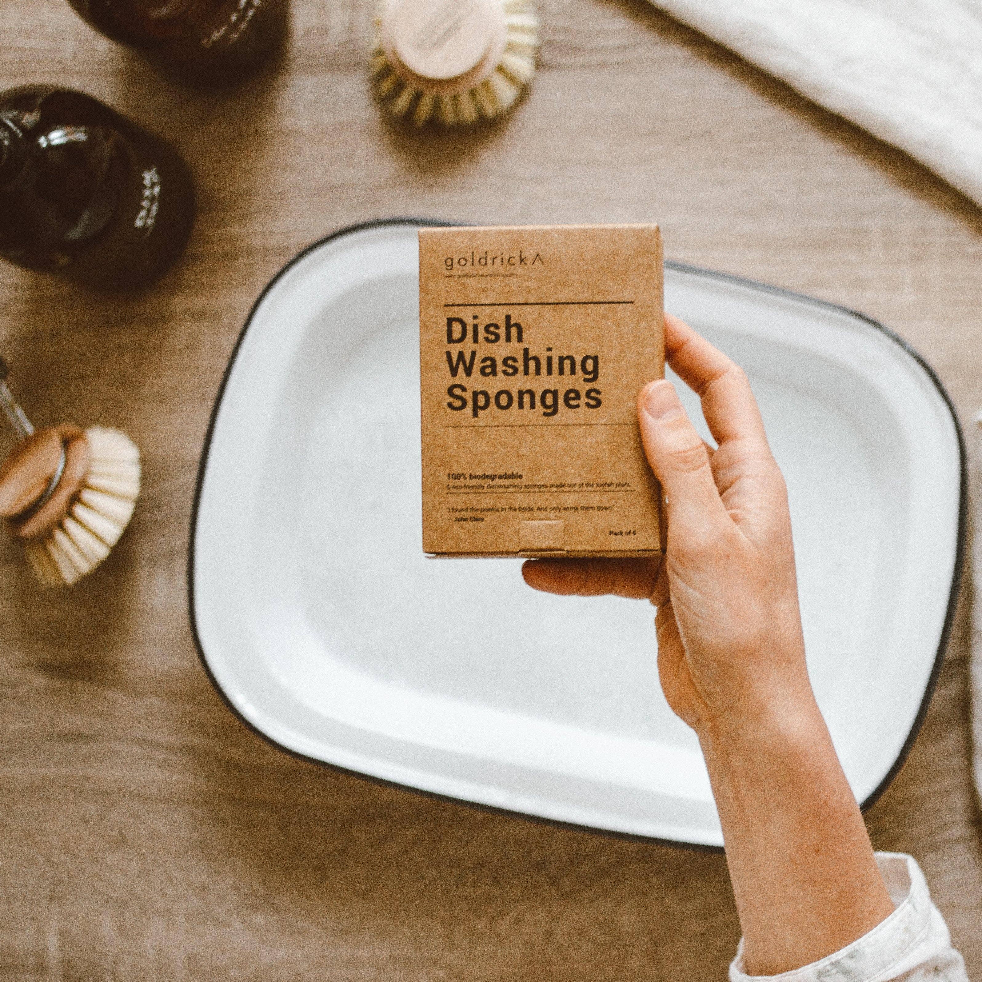 Goldrick Natural Living - Wholesale Cleaning Sponge - Loofah Dishwashing Sponge3