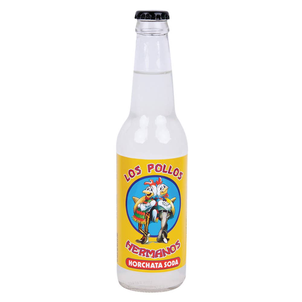 L&F Universal Goods - Wholesale Soda/Carbonated Drink - BREAKING BAD LOS POLLOS HERMANOS HORCHATA SODA 12OZ/24PK0