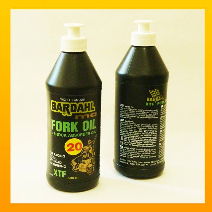 BARDAHL XTF FORK OIL SAE 20 - forköl 500 ml-bottle for wholesale by waxball