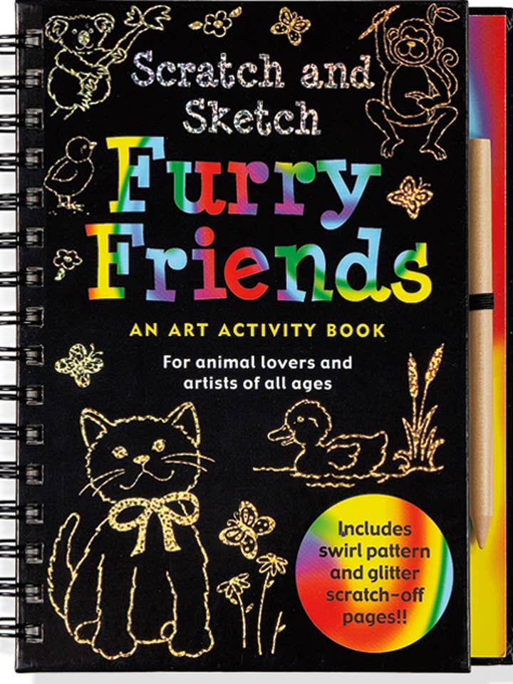 Furry Friends Scratch & Sketch™ for wholesale by Peter Pauper Press, inc.