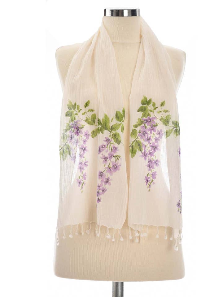 Cachecol Inflorescência de Algodão por atacado de Dosimira