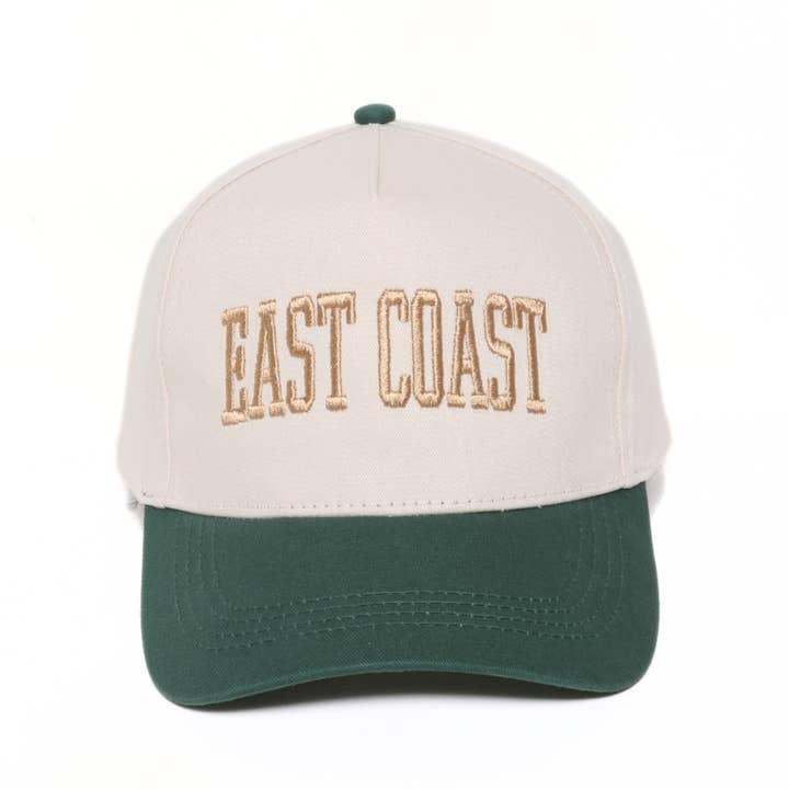 David And Young - Wholesale Baseball Cap - Unisex - EAST COAST embroidery 5 Panel Two Tone Cap6