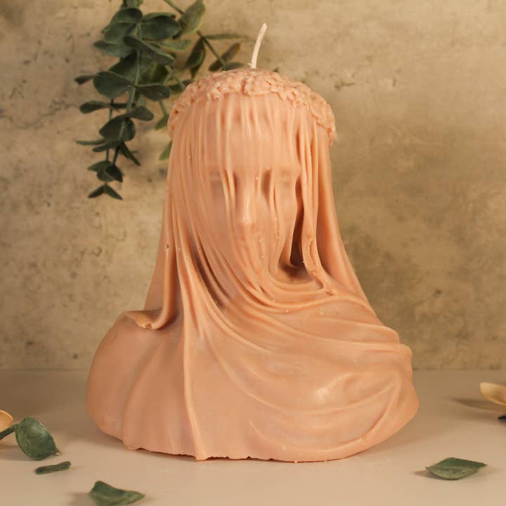 Vela Veiled Lady para venta al por mayor de Ava Lit Candles