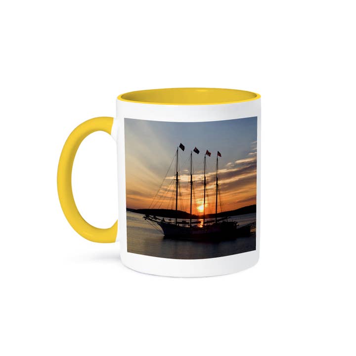 3dRose - Wholesale Coffee Mug - 3dRose, Maine, Bar Harbor, Acadia NP, Schooner boat - US20 JMO0989 - Jerry and Marcy Monkman, Mug
