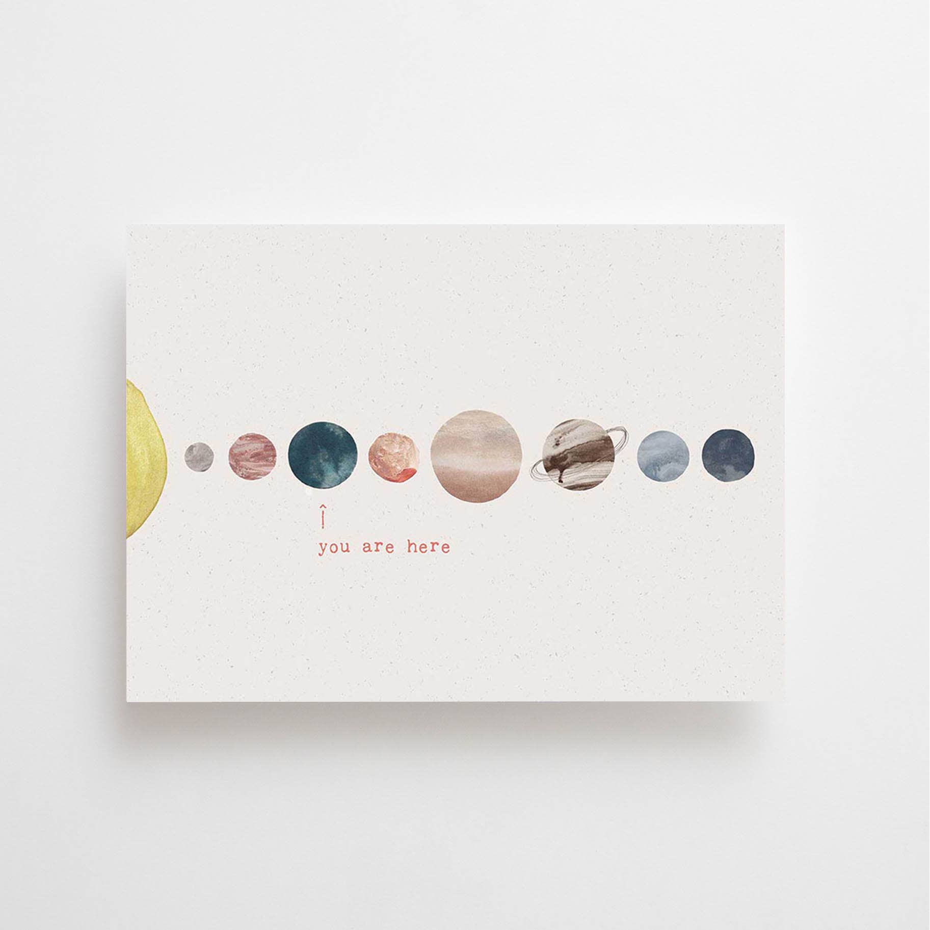 Anna Cosma - Wholesale Postcard - YOU ARE HERE - POSTCARD -