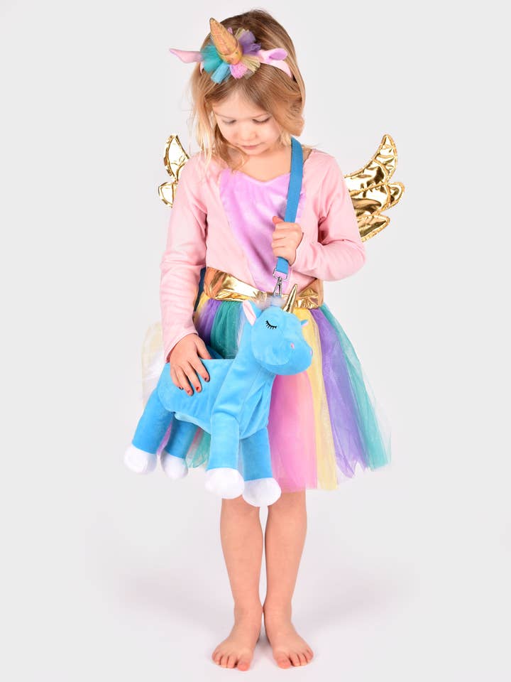 Unicorn Bag W. Zipper And Adjustable Strap 45Cm for wholesale by Den Goda Fen