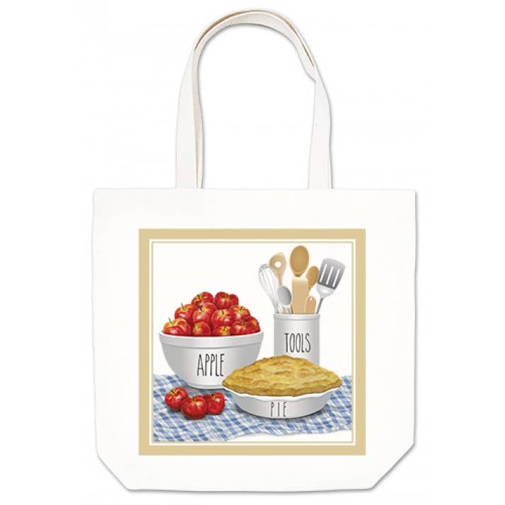 Large Tote 17-524 Apple Pie for wholesale by Alice's Cottage