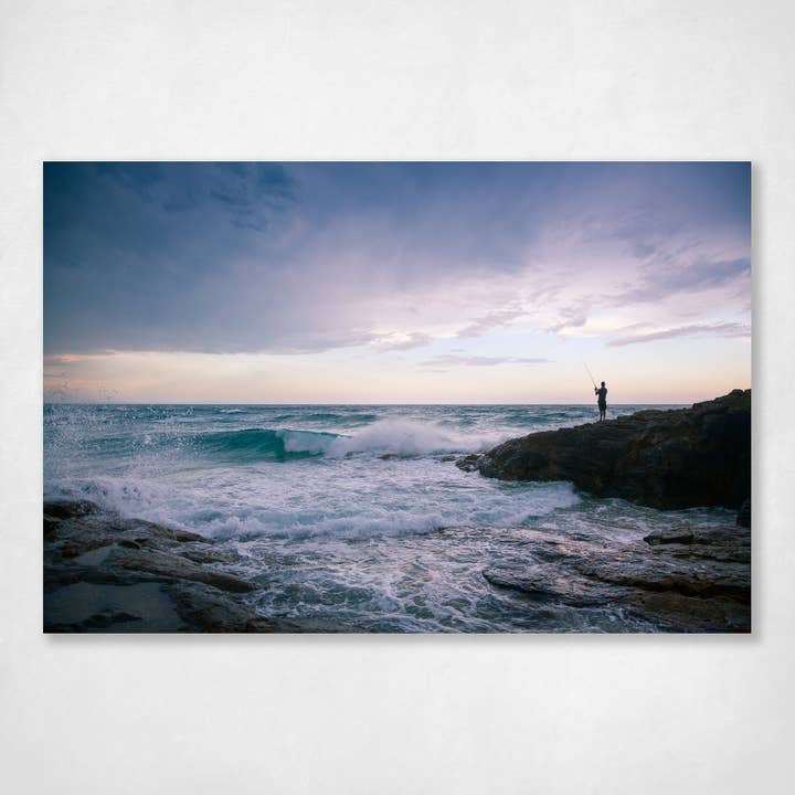 Ensom fisker for engroshandel hos Ocean's Echo