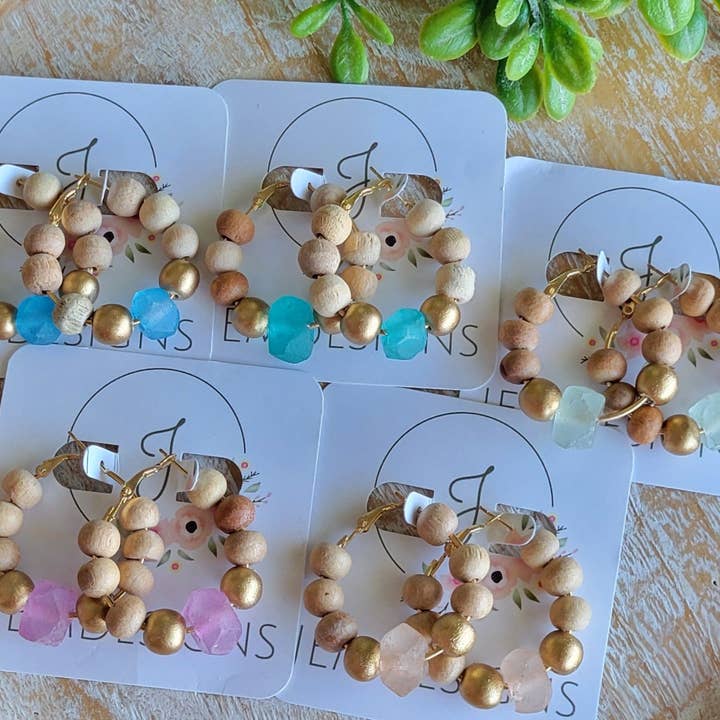 JEMdesigns - Wholesale Dangle Earrings - Desert Bloom Earrings