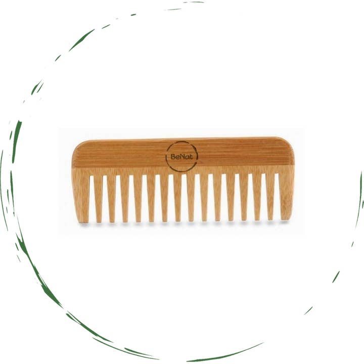VIAI Beauty - Wholesale Hair brush/comb - All-Natural Bamboo Hair Comb7