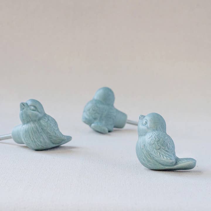 FinchBerry - Wholesale Knob/Pull - Blue Bird Knob2