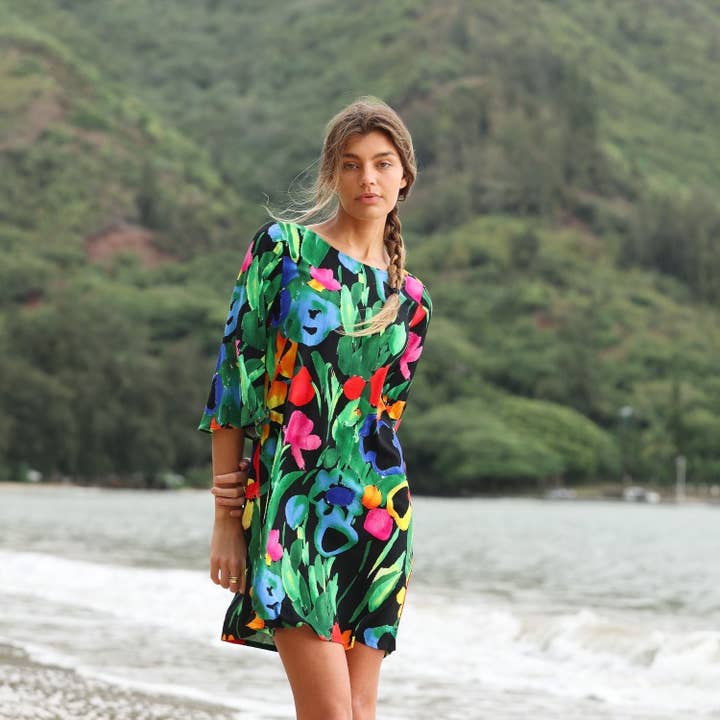 Robe Harper - Jardin Noir pour la vente par JAMS World