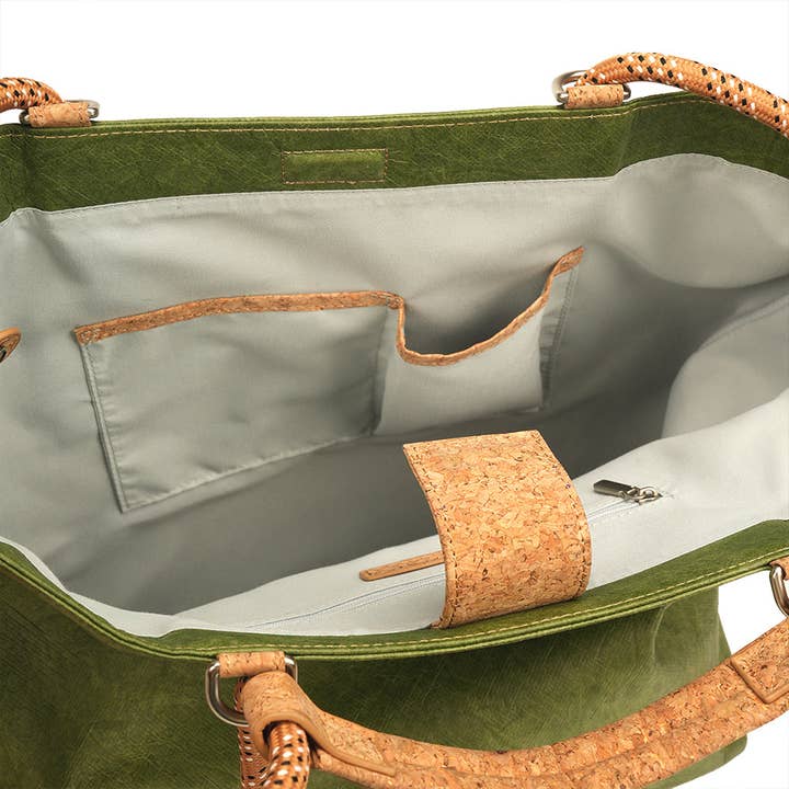 Envirosax - Wholesale Shoulder Bag - Women's - Envirosax Organic Cork Shoulder Bag – Extendable Backpack EN25124 | Eco-Friendly Travel Bag3