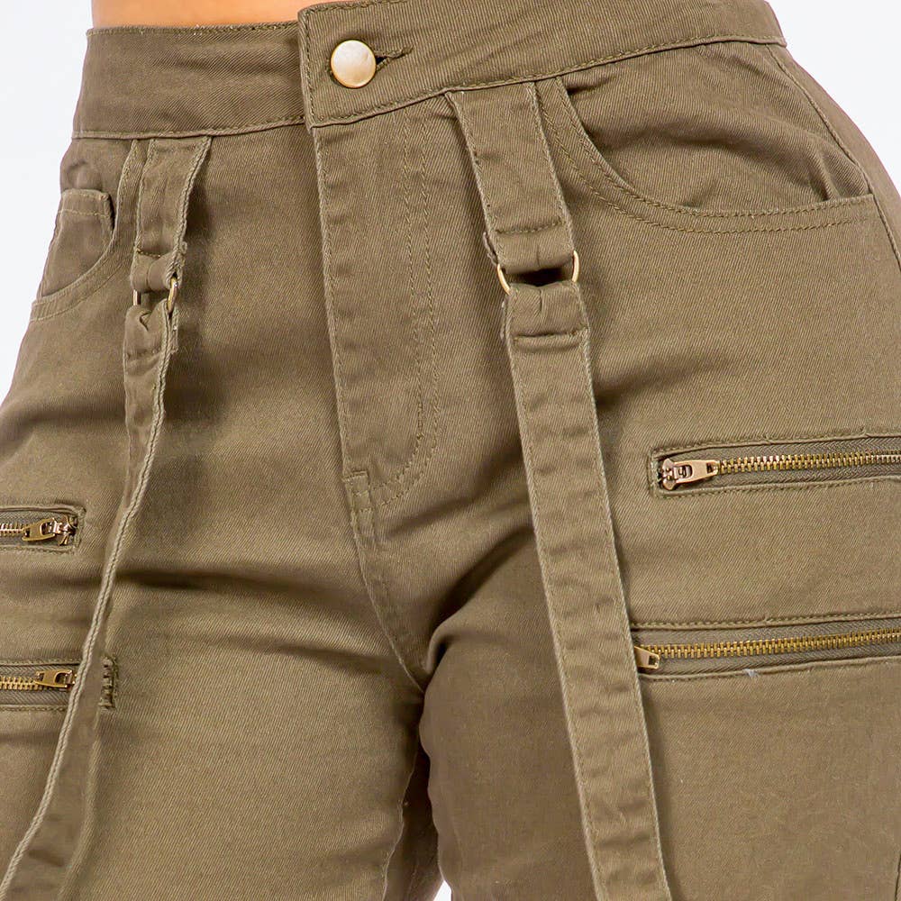 American Bazi – Engroshandel Bukser - Dame – LYNLÅS JOGGER MED SELER-RJJ10734