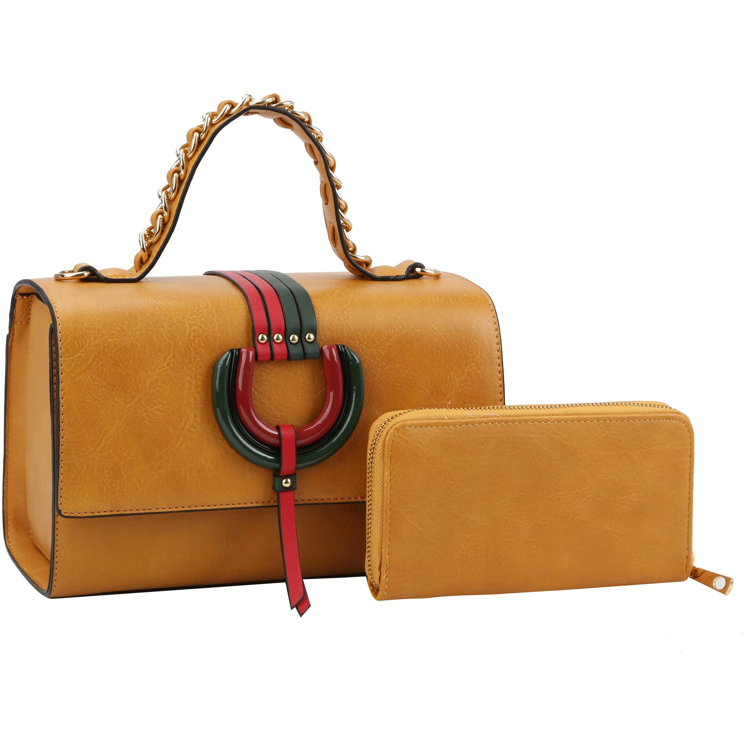 Handbag Factory Corp - Wholesale Top Handle Bag - Women's - Top Handle handBag 2pcs set wallet21