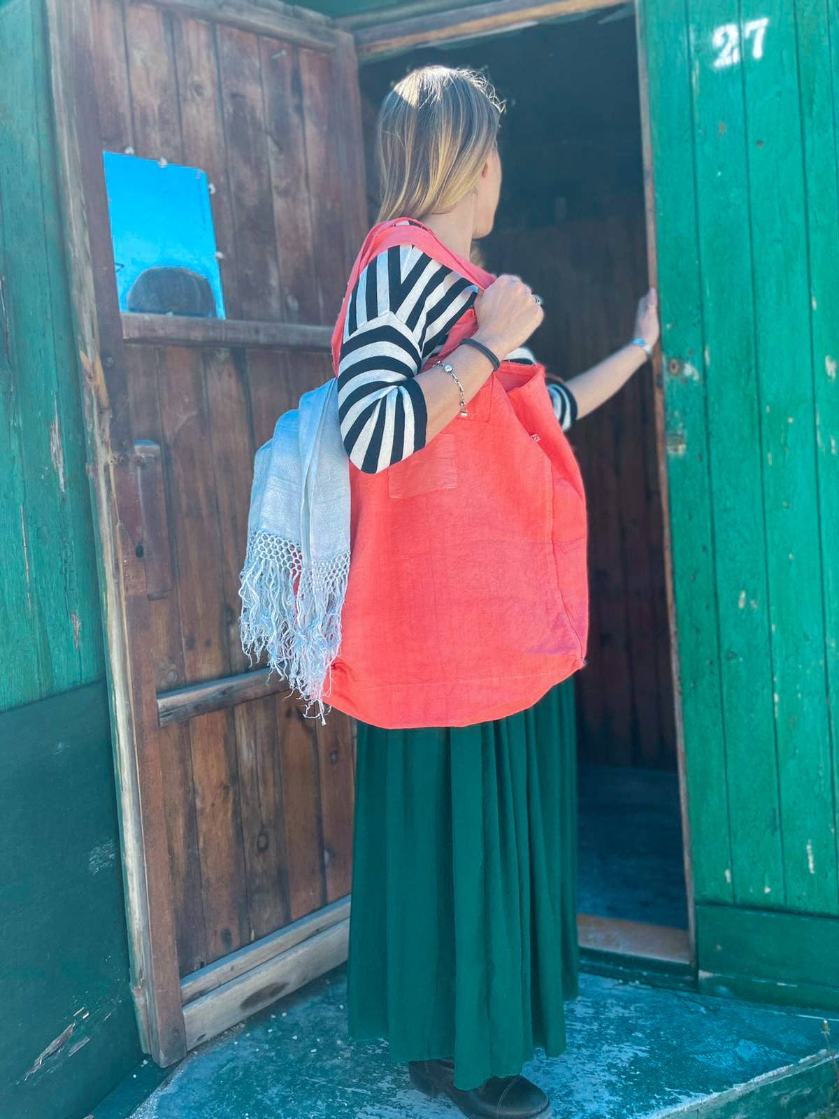 Heyfoo - Wholesale Tote Bag - Women's - Bag in canvas dyed in Italy6