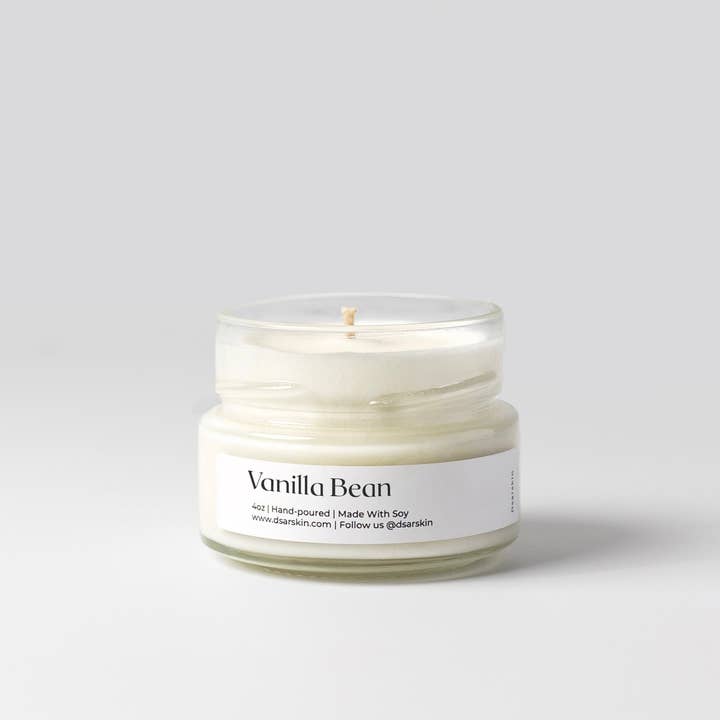 Vanilla Bean - 4 oz candle for wholesale by Dsarskin