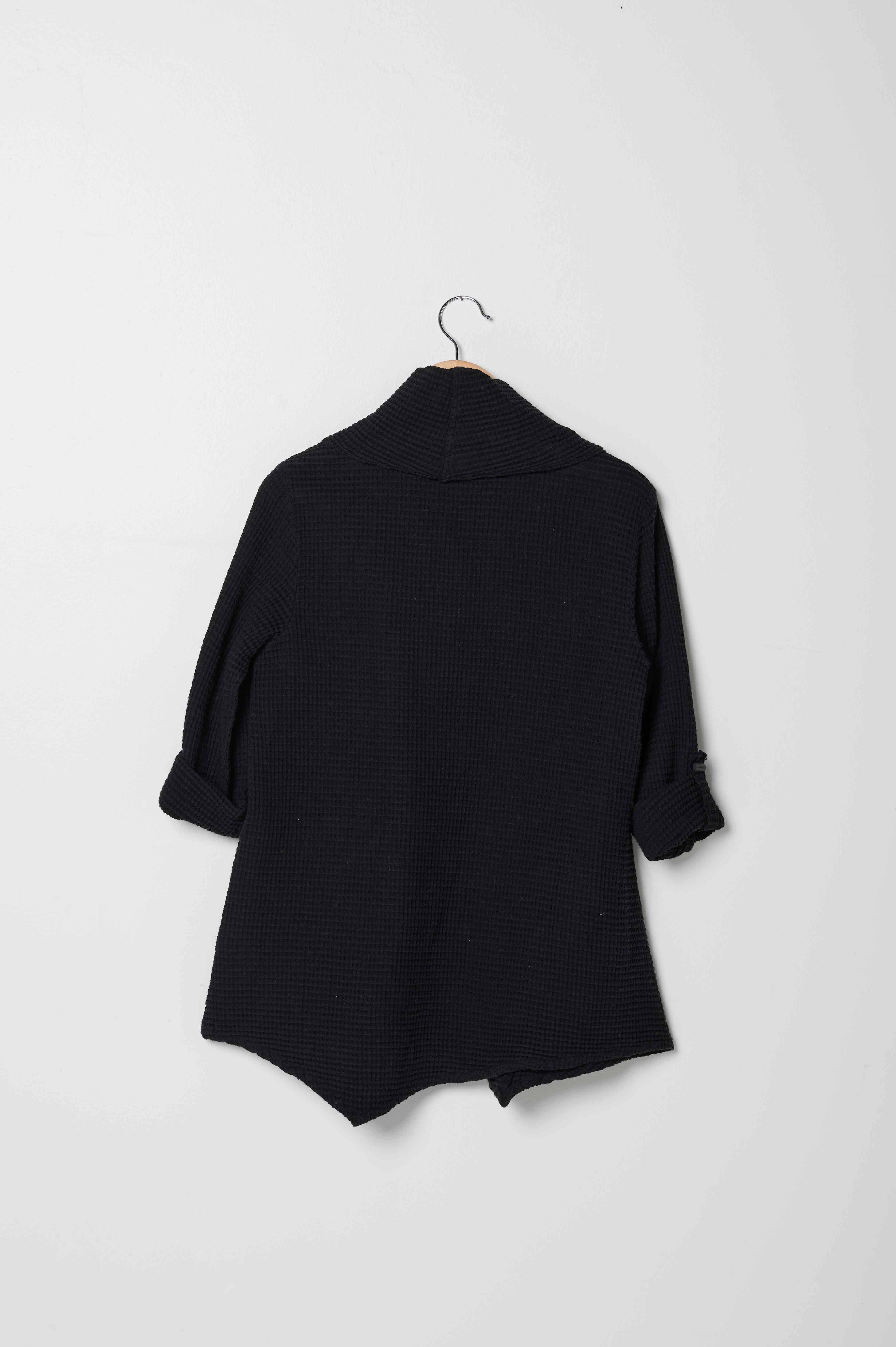 Focus Fashion – wholesale Tunika - Dam – Polokrage långärmad tunika med uppvikbara ärmar - HC2011