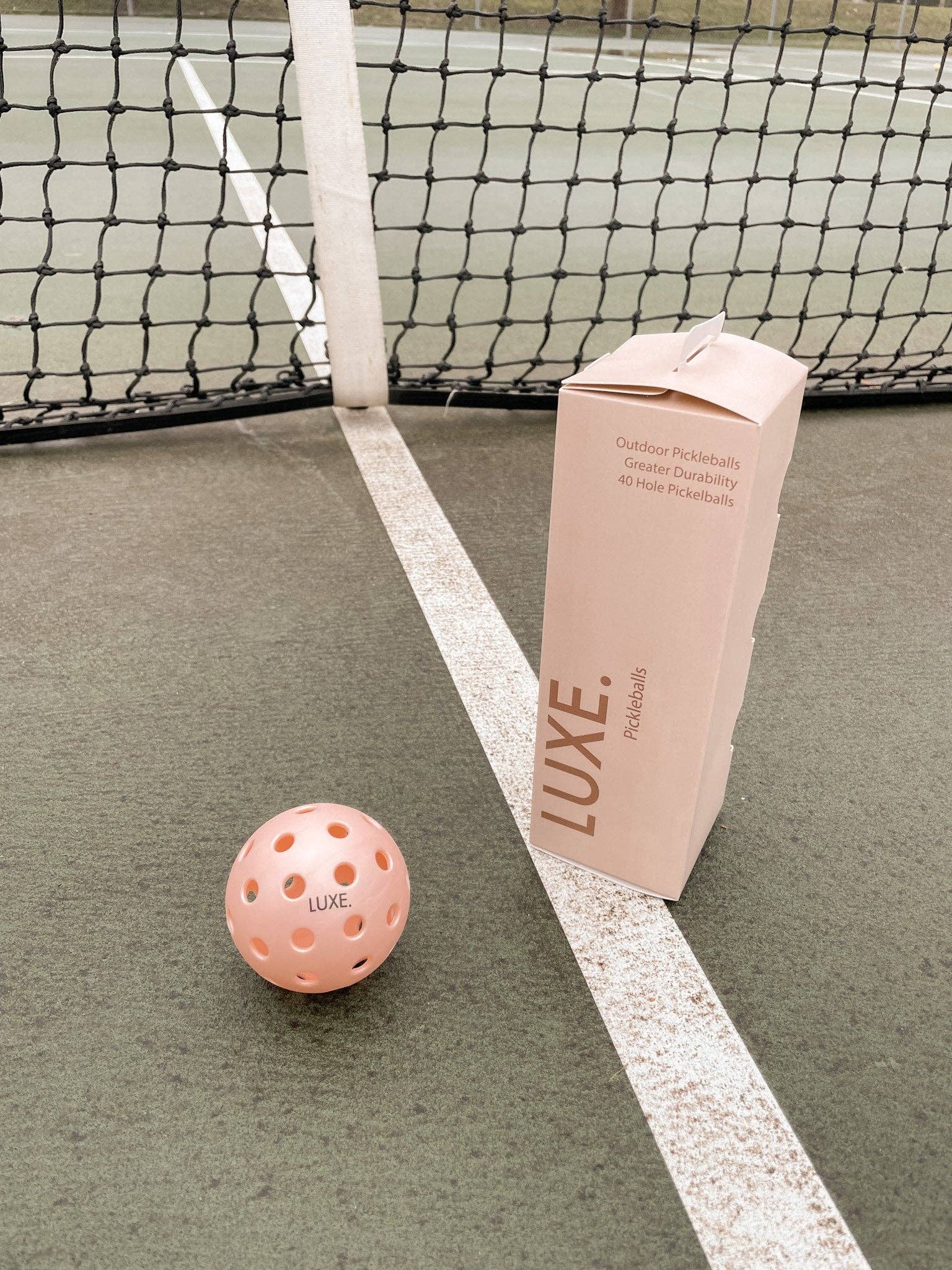 LUXE Pickleball - Wholesale Sports Ball - Pink Pickleballs - Pack of 3