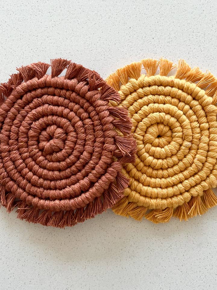 Circle Coasters for wholesale by Modern Moon Child