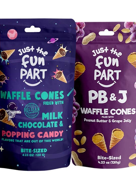 Variety Pack - S'mores, Popping Candy, PB&Grape Jelly, Dubai for wholesale by Just the Fun Part