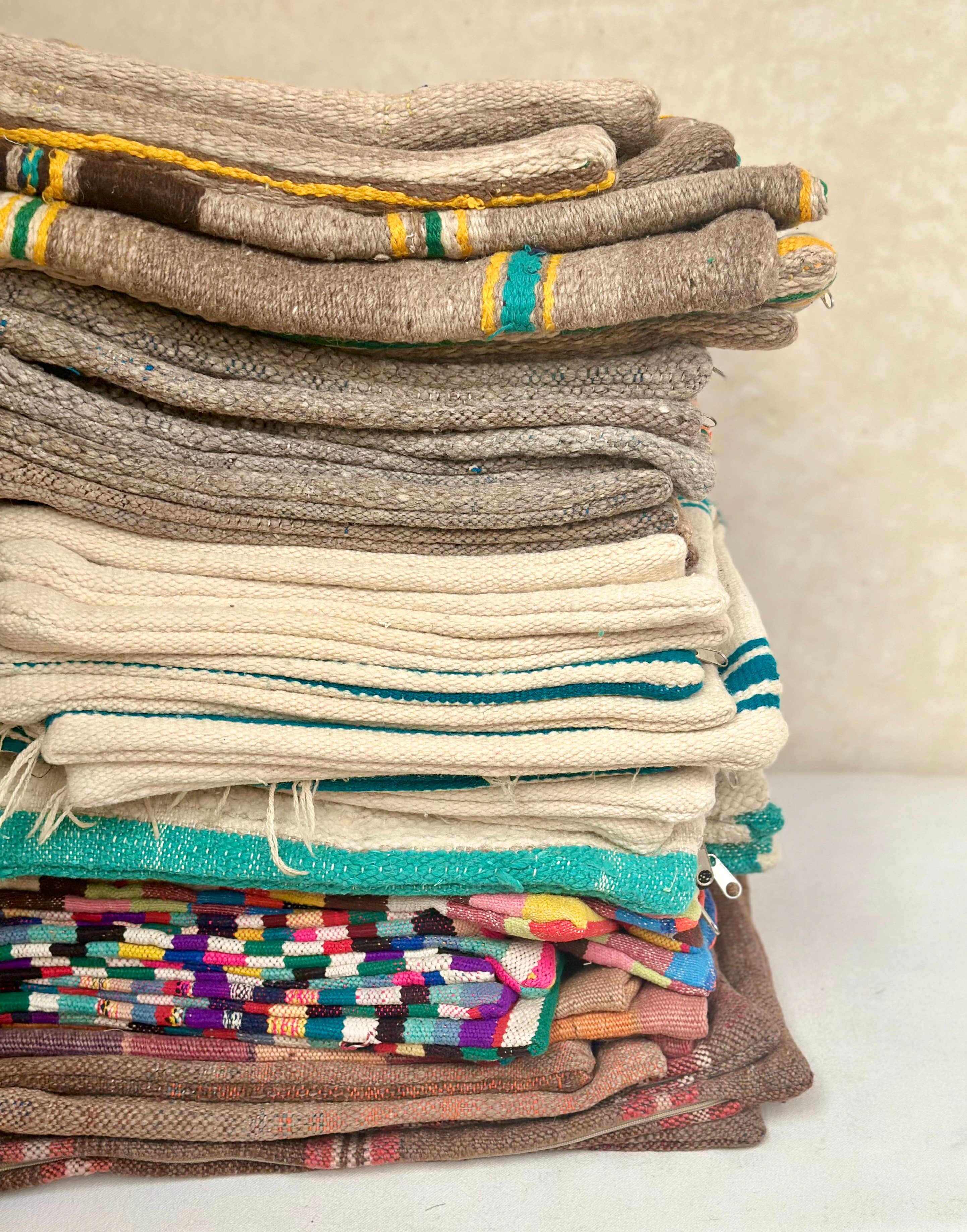 SOUK in the CITY - Vendita all'ingrosso Fodera cuscino decorativo - Set promozionale di 10 federe riciclate berbere6