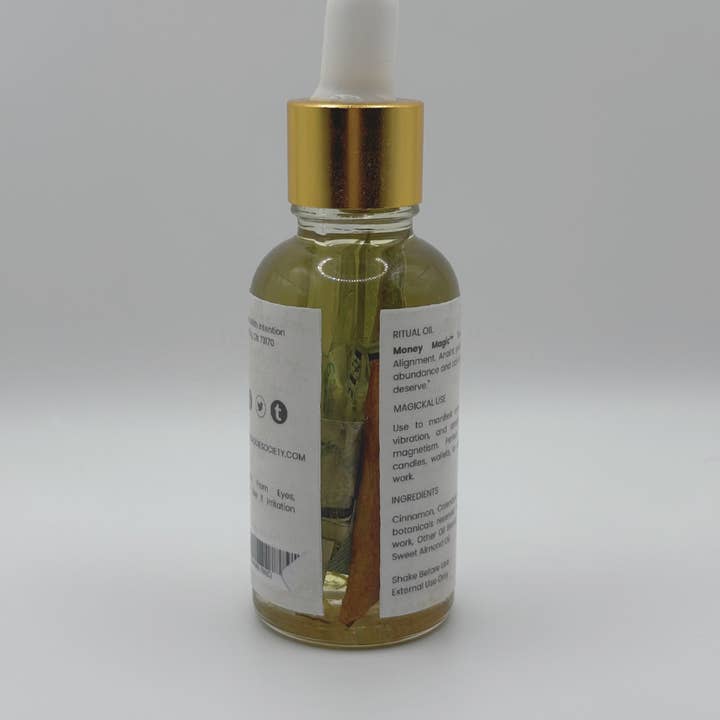 Sacred Baddie Society - Wholesale Meditation supplies - Money Magic™ Ritual Oil2