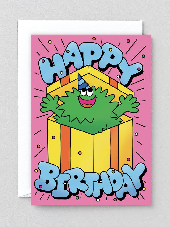 Fijne Verjaardag Kerel In Cadeau Wenskaart voor wholesale door Wrap