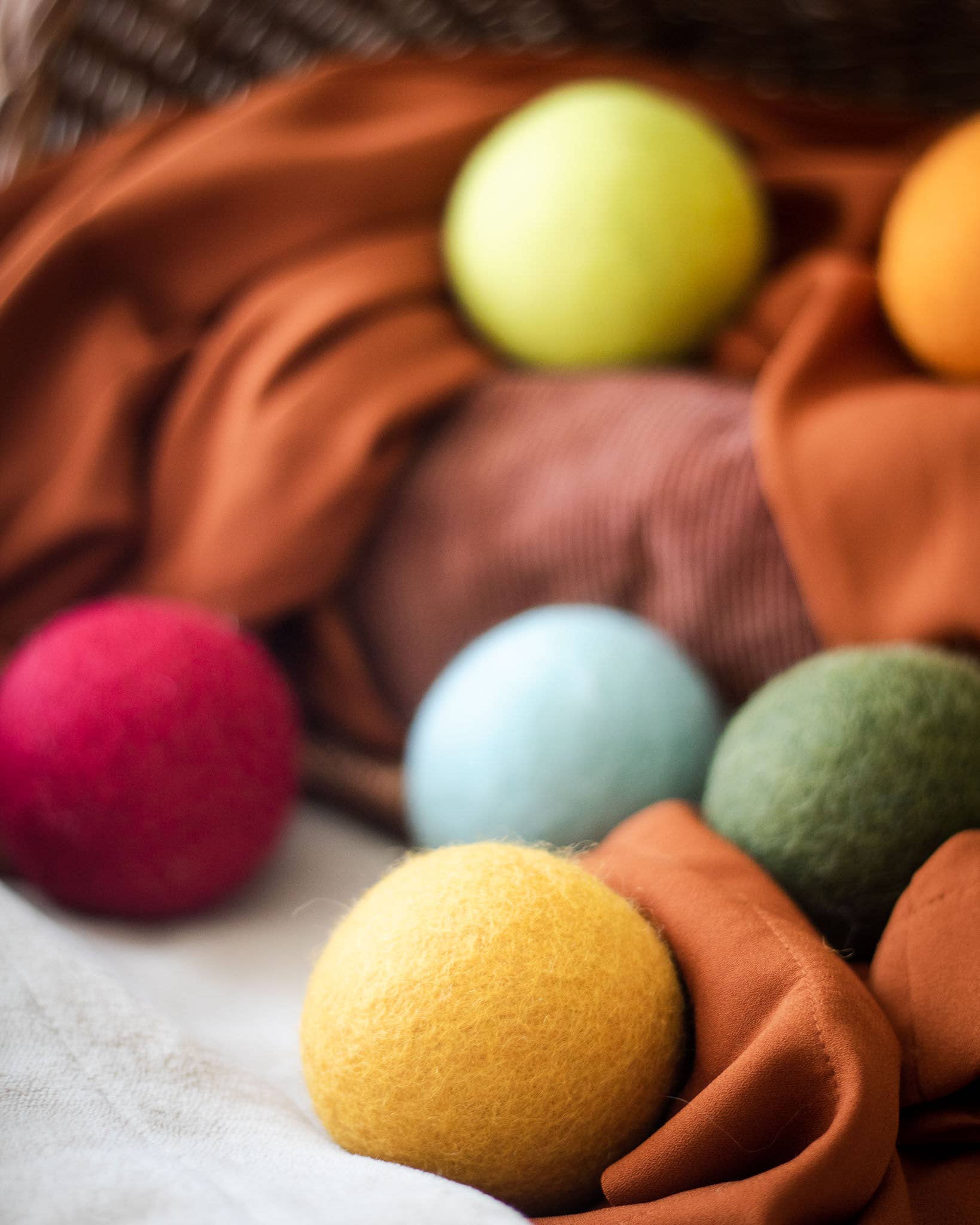 Friendsheep - Wholesale Dryer Balls - Harvest Moon Eco Wool Dryer Balls2