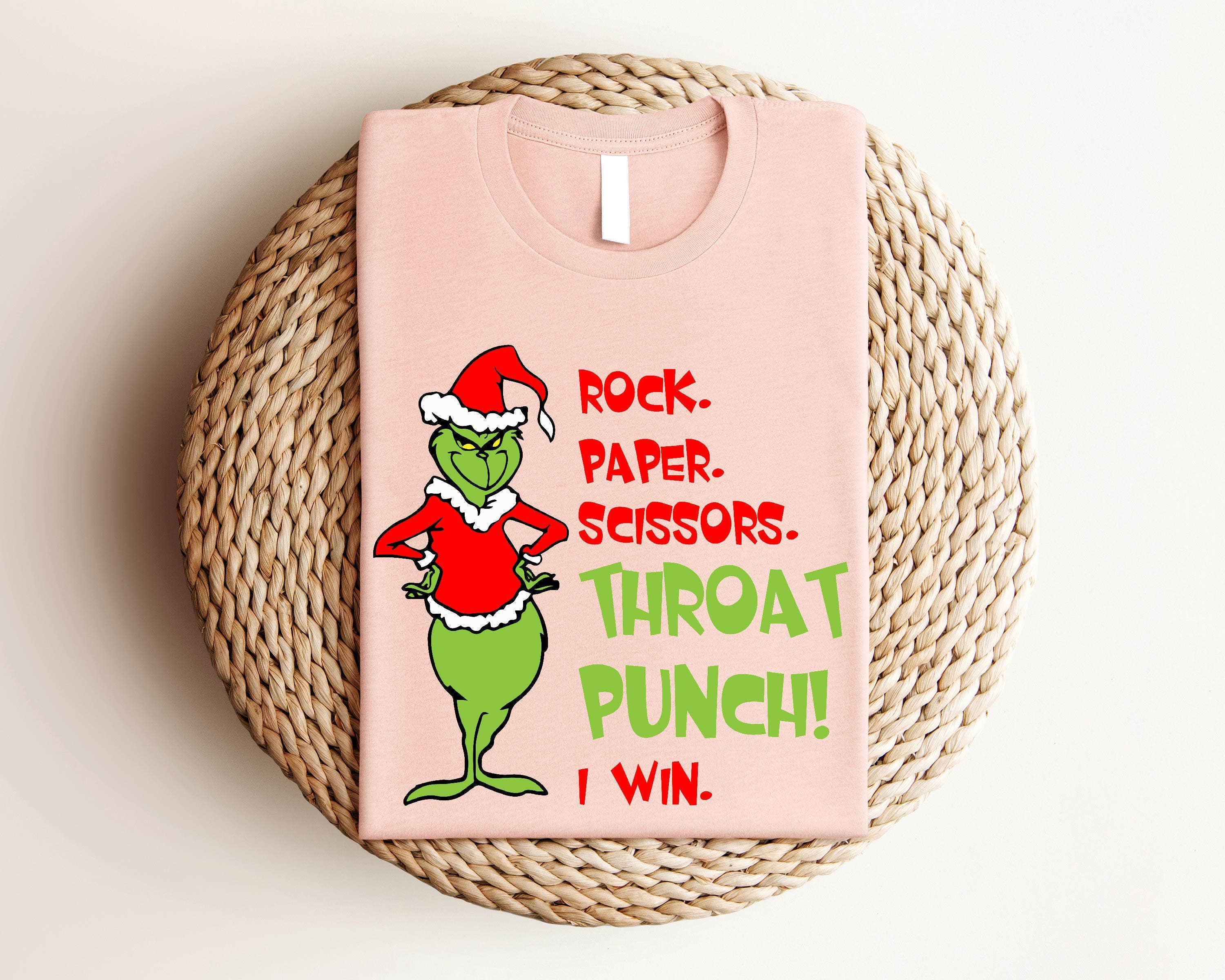 TheKingShirt - Wholesale Graphic Sweatshirt - Women's - Grinchmas Retro Movie Shirt, Matching Christmas Tee1