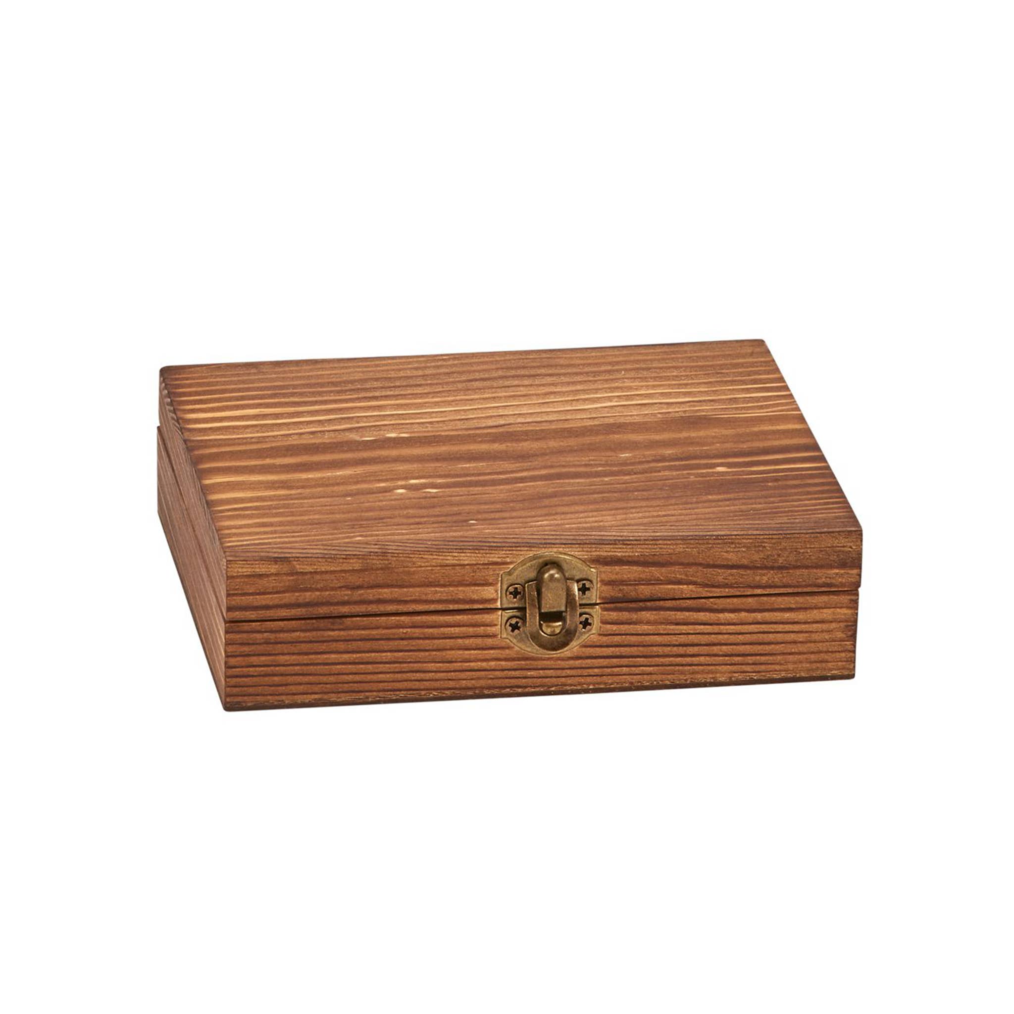 Creative Gifts International Inc. - Wholesale Drink Chilling Cubes - Wood Box Whiskey Stone Set |  Father's Day Gift2