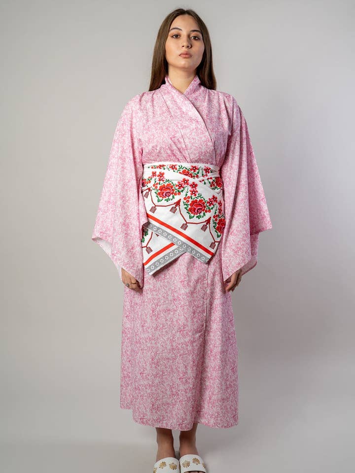 RONAMI Sakura Long Kimono for wholesale by OH KIMONO