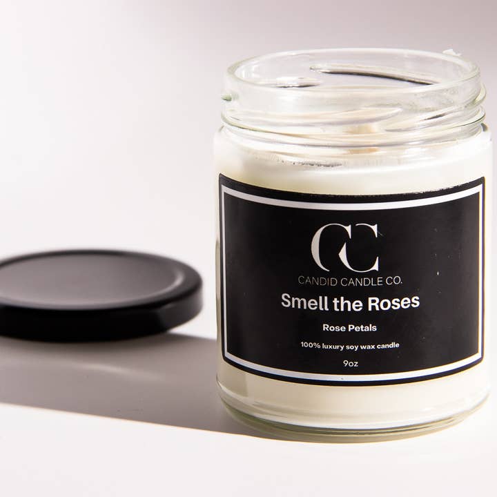 Smell the Roses for wholesale by Candid Candle Co.